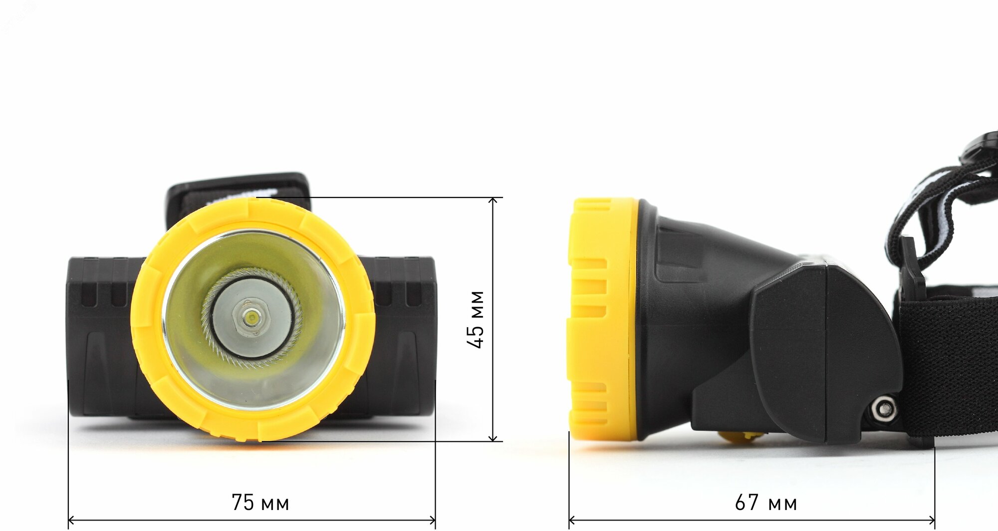 Аккумуляторный фонарь ЭРА GA-802, желтый / черный [б0033765] - фото №7