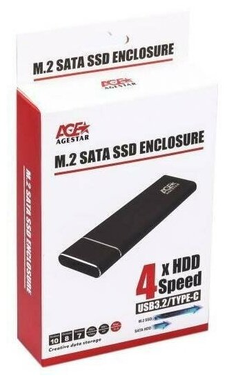 Корпус для SSD AGESTAR 3UBNF5C