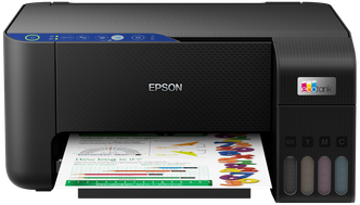 МФУ струйное Epson EcoTank L3251, цветн., A4, черный