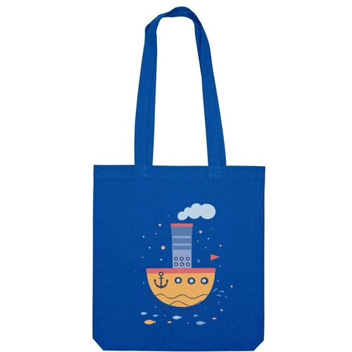 фото Сумка шоппер us basic, синий