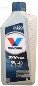 Масло моторное VALVOLINE Synpower 5W-40 1л. VALVOLINE / арт. 872380 - (1 шт)