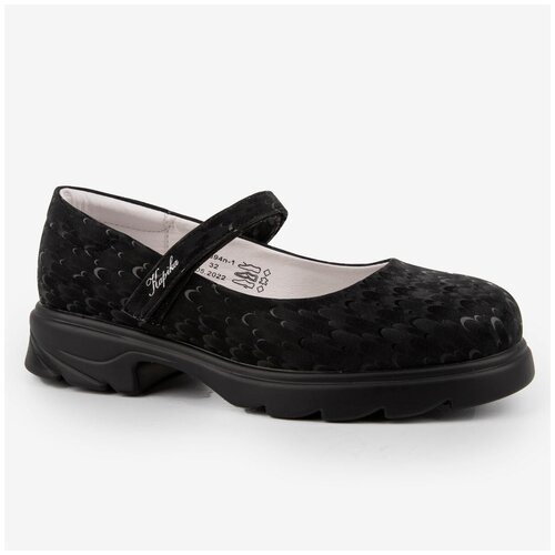 Туфли для девочек Kapika 23894п-1 черный, размер 33