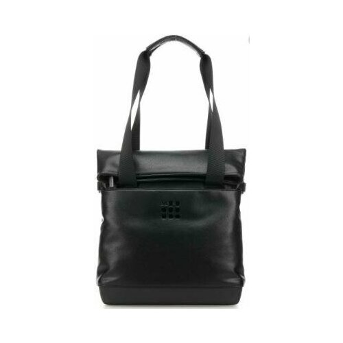 фото Сумка женская moleskine foldover tote classic, экокожа, black