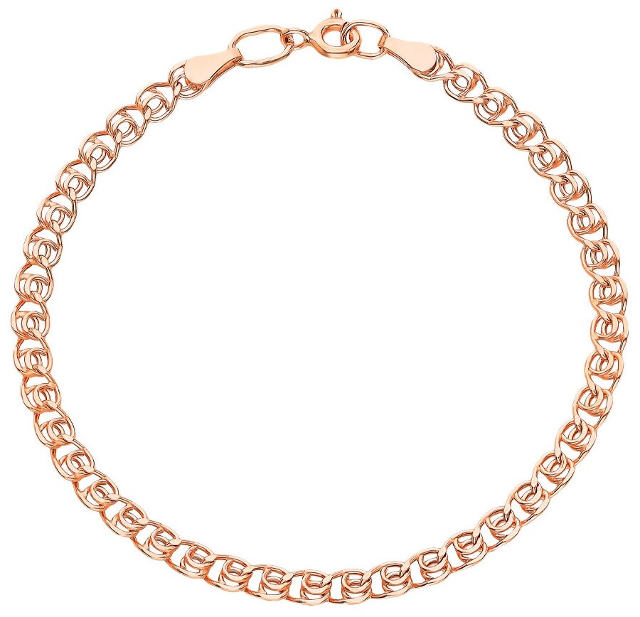 Браслет золотой плетения LOVE 7050270П LINEA