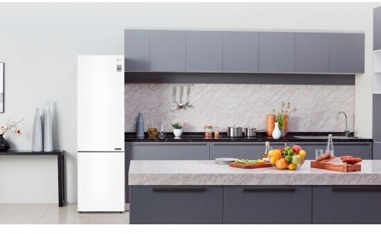 Холодильник LG , двухкамерный, графит - фото №9