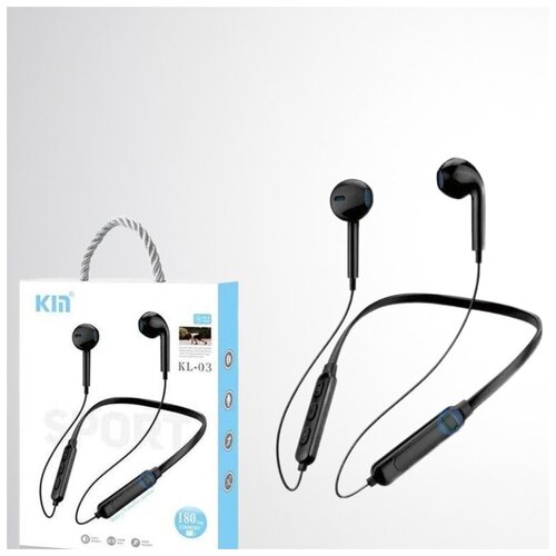 Наушники беспроводные для телефона на шею КM03 Гарнитура беспроводная Bluetooth Спортивные Наушники 85000₽