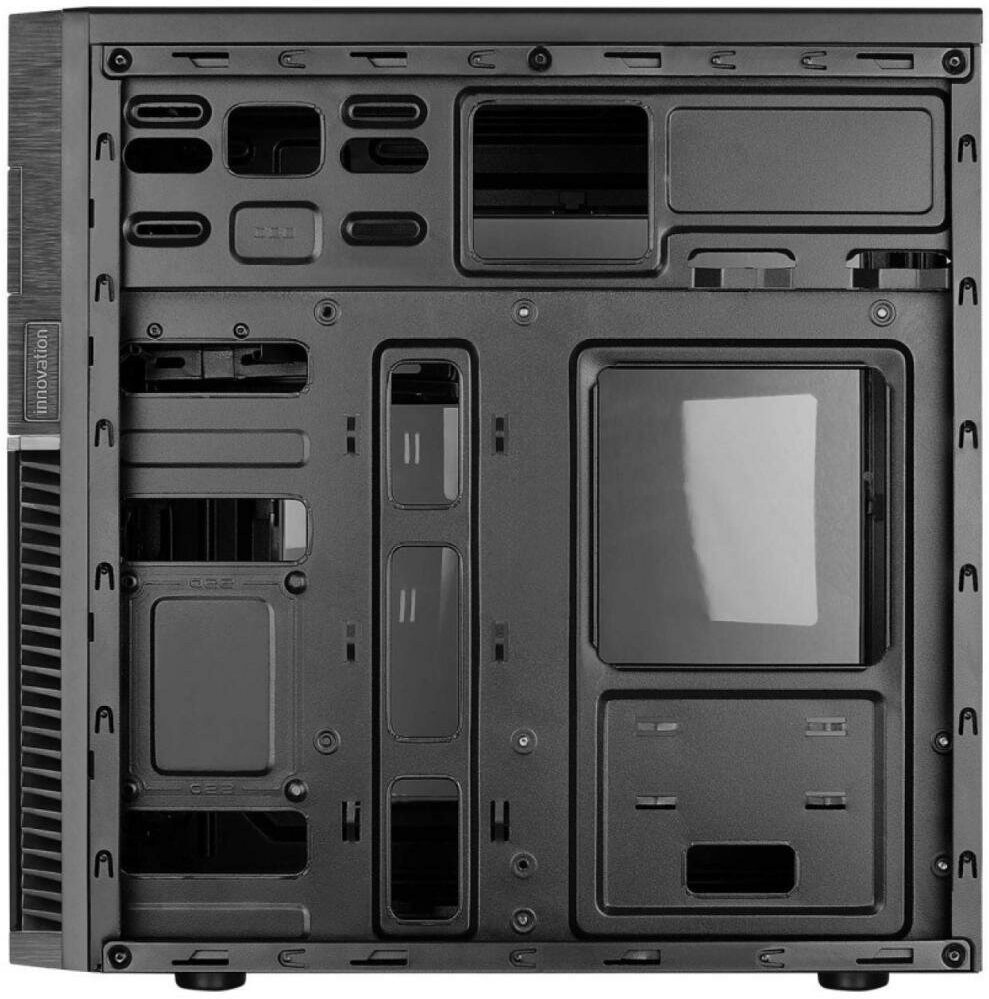 Корпус mATX AEROCOOL , Slim-Tower, без БП, черный - фото №8