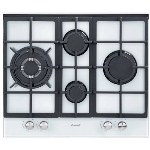 Газовая варочная поверхность Weissgauff Premium HGRG 641 WG белый 2081000₽