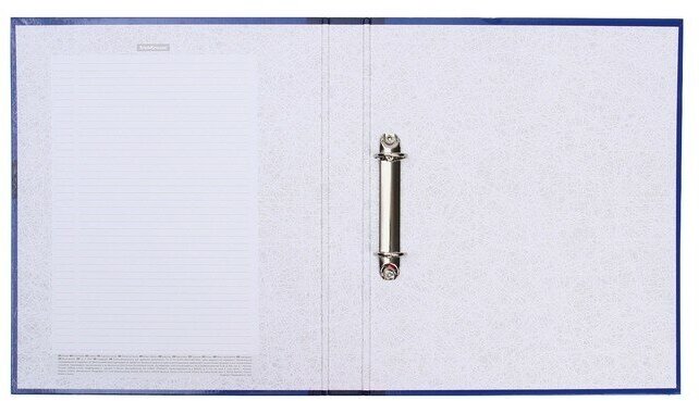 ErichKrause Папка–регистратор на 2 кольцах Work inside А4, 35 мм, синий