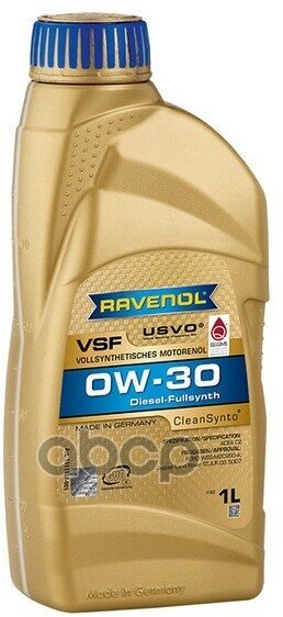 Sae 0W-30 1L Vsf Моторное Масло Ravenol арт. 4014835853911