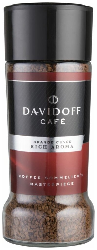 Кофе растворимый Davidoff Rich Aroma, стеклянная банка, 100 г