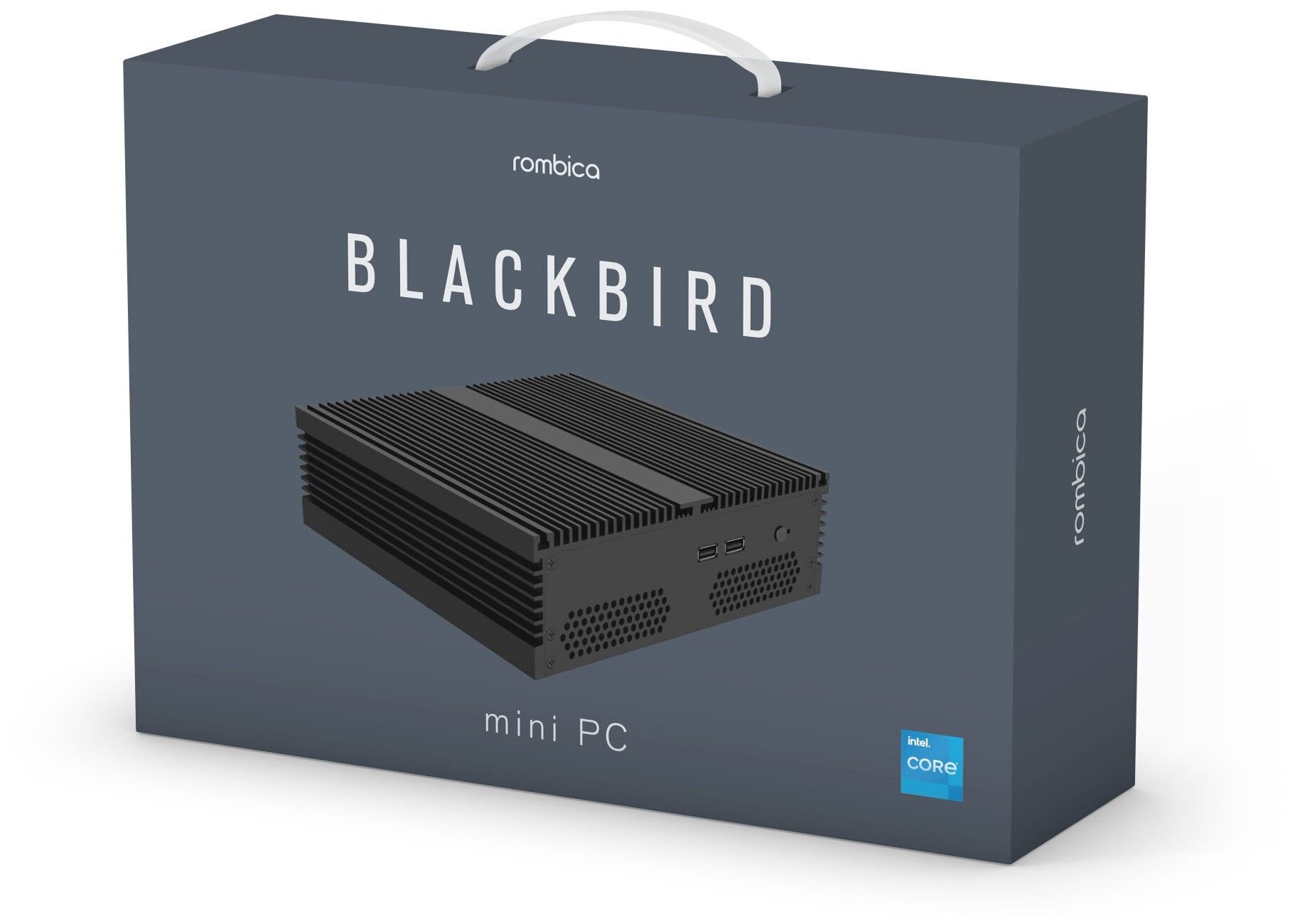 Неттоп Rombica Blackbird i5 H610482P, Intel Core i5 10400, DDR4 8ГБ, SSD 256ГБ, Intel UHD Graphics 630, Windows 10 Professional, черный (pcmi-0313)