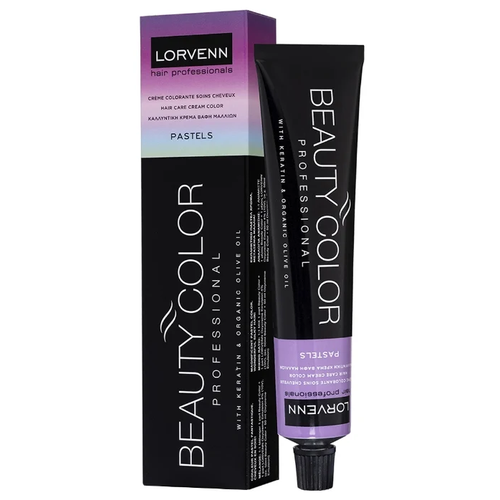 LORVENN крем-краска Beauty Color Pastels, 95.38 хризолит, 70 мл