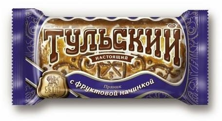 Пряник Тульский с фруктовой начинкой 140г