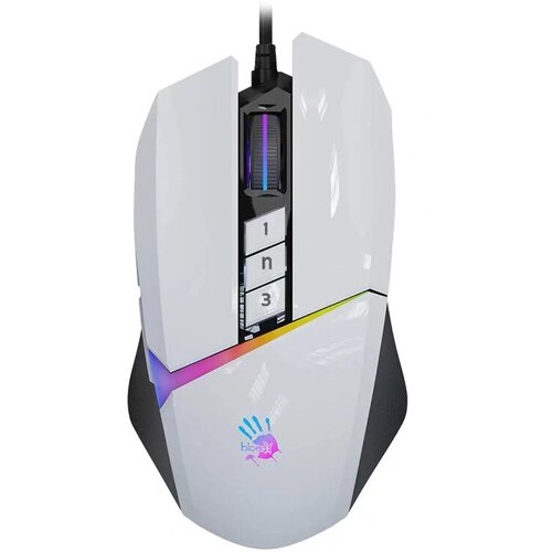 Мышь A4Tech Bloody W60 Max USB White 333300₽