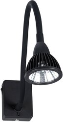 Спот Arte Lamp CERCARE A4107AP-1BK, кол-во ламп: 1 шт., кол-во светодиодов: 1 шт., цвет плафона: черный