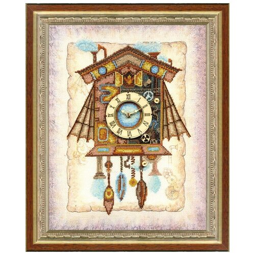 фото Набор для вышивания чм-094рк с рисунком на канве интрига времени 20х26 см чарiвна мить