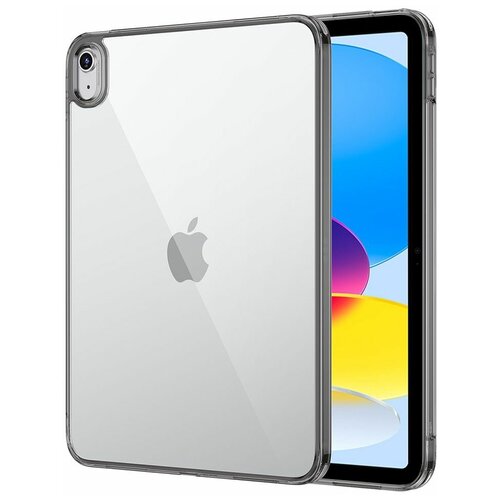 Чехол накладака ESR Classic Hybrid Back Case для iPad 10th Generation - Clear Black, прозрачный черный