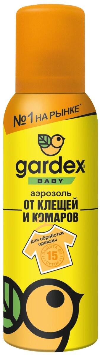  Gardex Baby от клй и комаров для детей, 100 мл —  в .