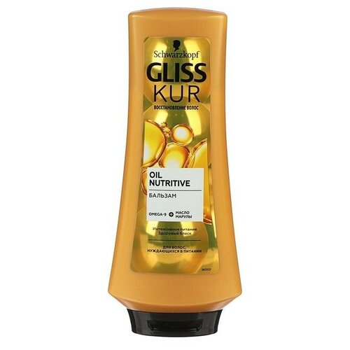 Бальзам Gliss Kur Oil Nutritive, 360 мл