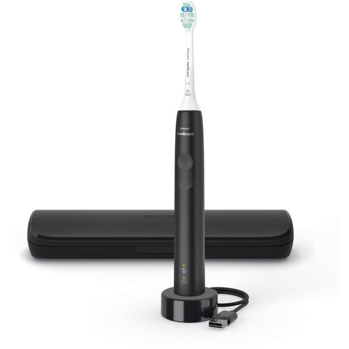 звуковая зубная щетка Philips Sonicare 3100 HX3673, черный