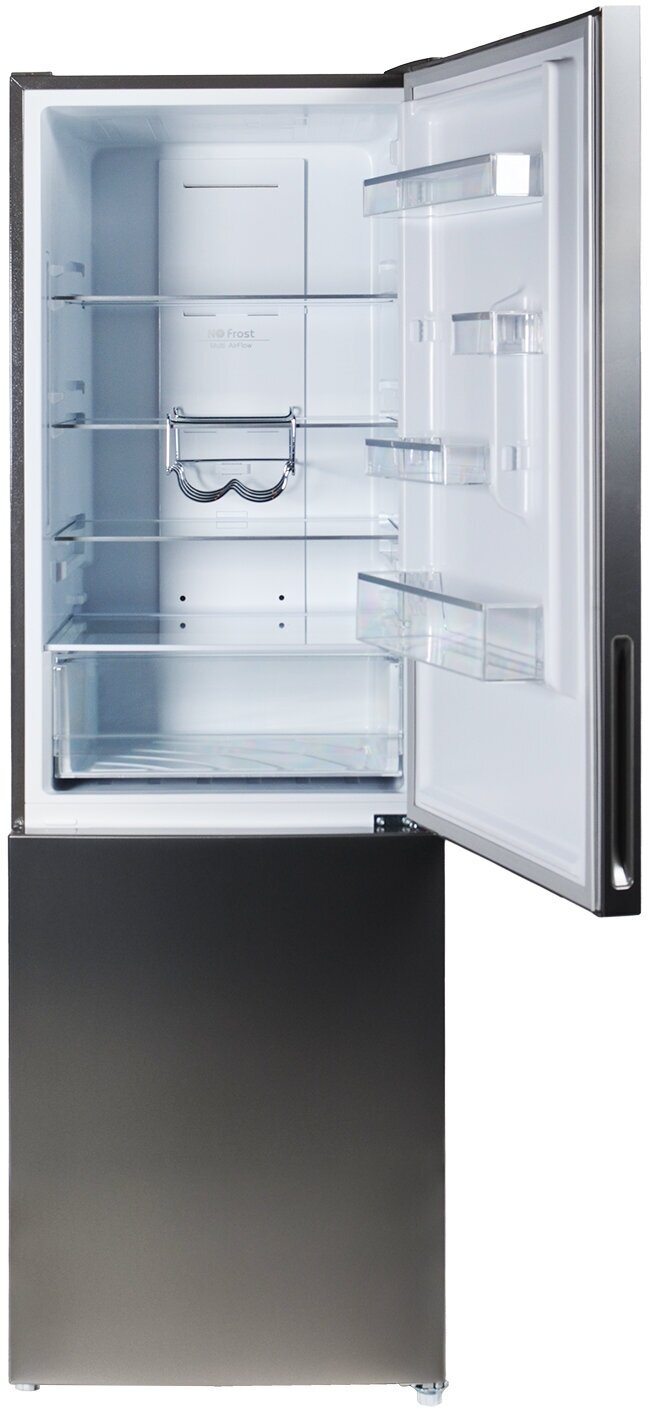 Холодильник Nesons NS-RF MA618DNF(X), нержавеющая сталь - фотография № 2