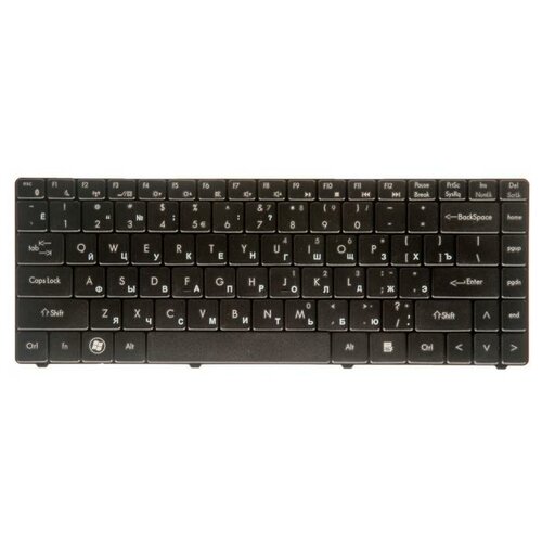 Клавиатура Laptop Keyboard для ноутбука DNS 0135740 0199722 черная 1149₽
