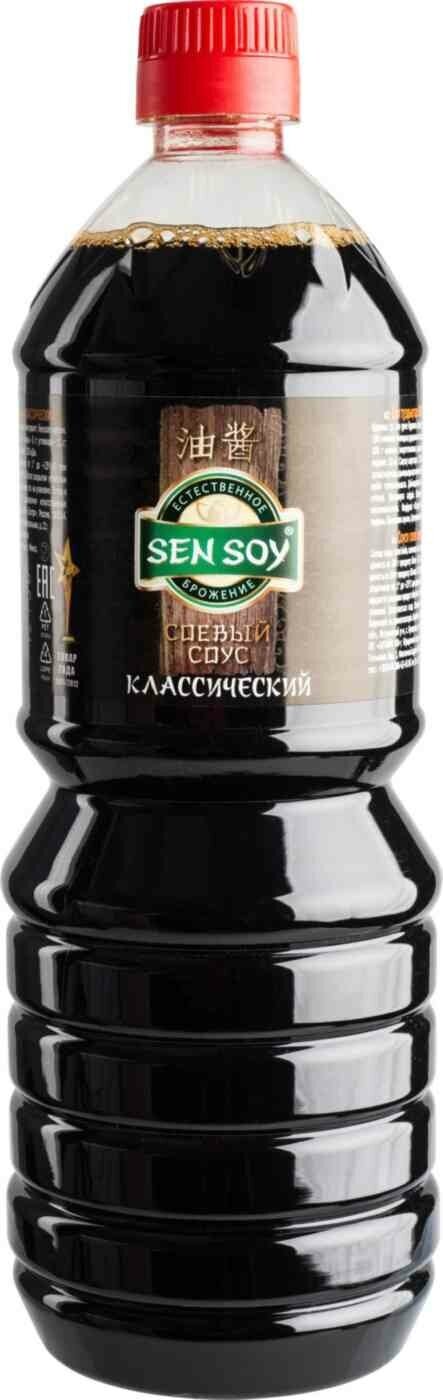 Соус Sen Soy соевый Классический 1л Состра - фото №7