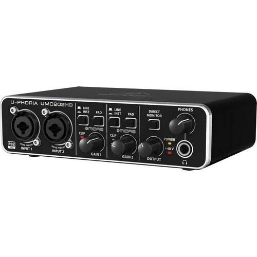 Behringer UMC202HD Внешний USB-аудиоинтерфейс