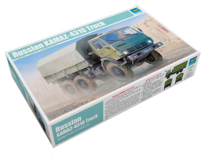 Сборная модель Trumpeter Russian KAMAZ-4310 Truck (01034) 1:35