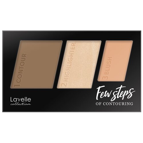 Lavelle Палетка для контуринга лица Few steps of contouring, 02