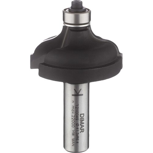 Фреза Dimar (Димар) 1210049 фаска римская удлиненная R6,3 D41,3x19,1 L69 подшипник, хвостовик 12