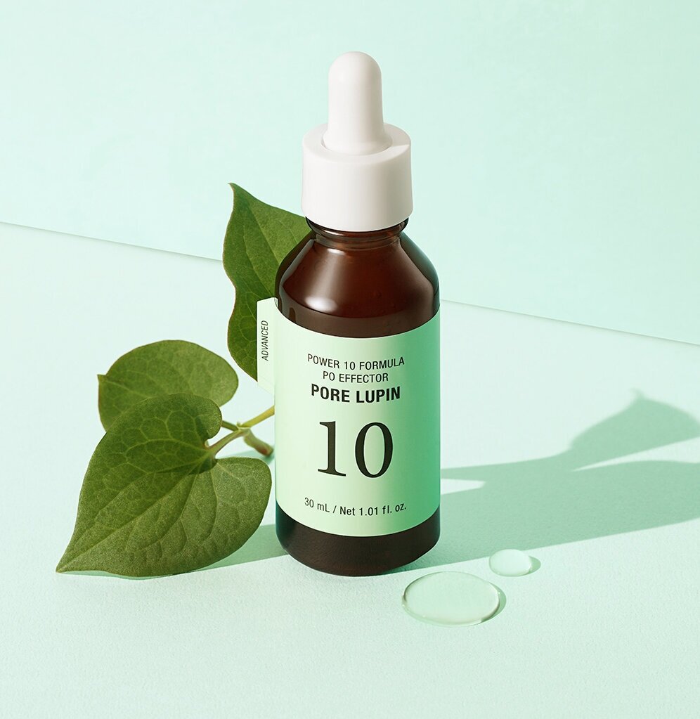 Успокаивающая сыворотка, сужение пор It's Skin Power 10 Formula PO Effector Pore Lupin - фото №14