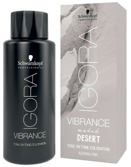 Schwarzkopf Professional Vibrance краситель Muted desert, 7-24 средний русый пепельный бежевый