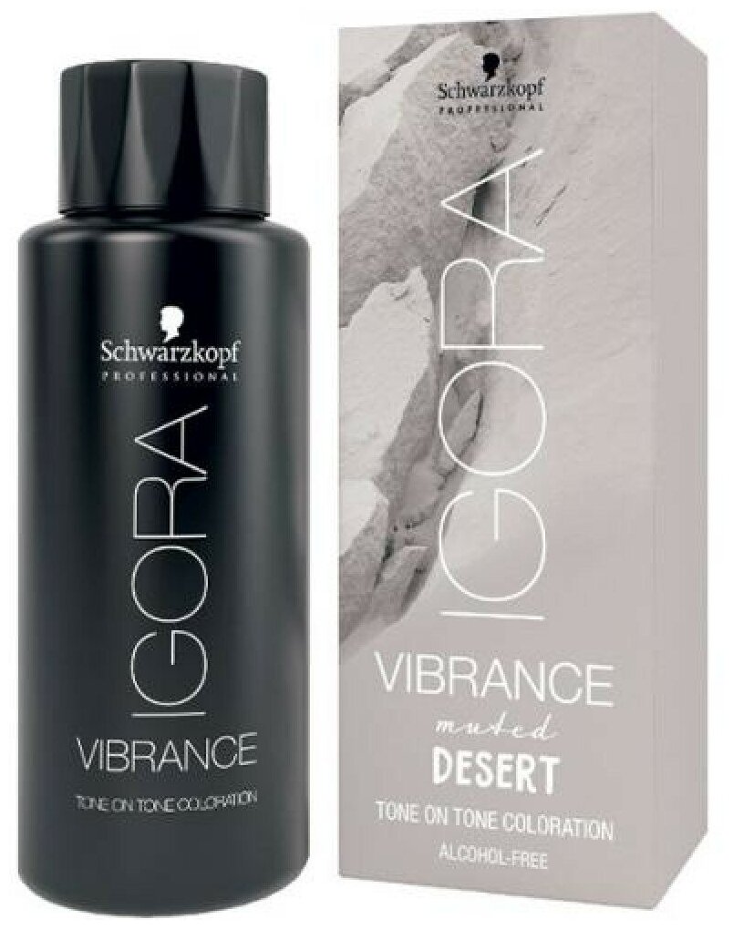 Schwarzkopf Professional Vibrance краситель Muted desert, 7-24 средний русый пепельный бежевый, 60 мл