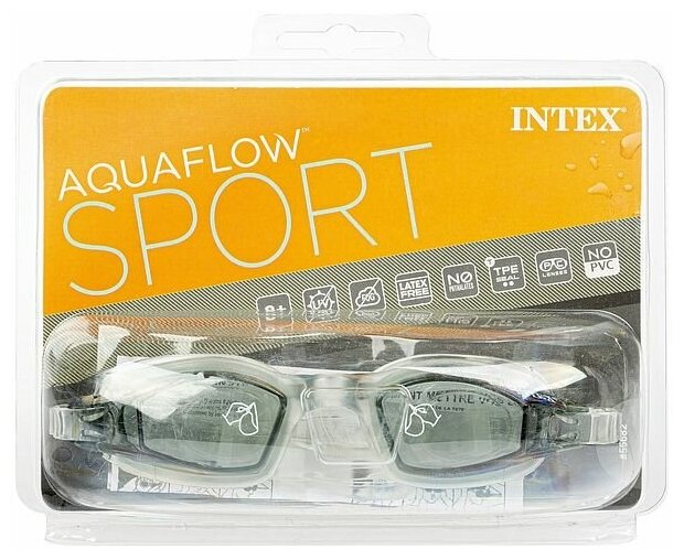 Очки для плавания Free Style Sport 3 цвета от 8 лет