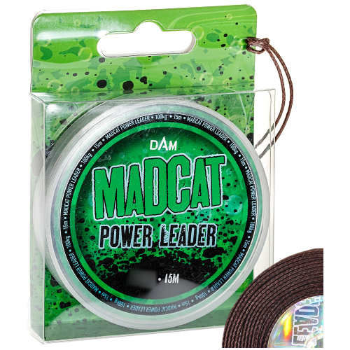 фото Madcat power leader 15м. 0.80мм. brown
