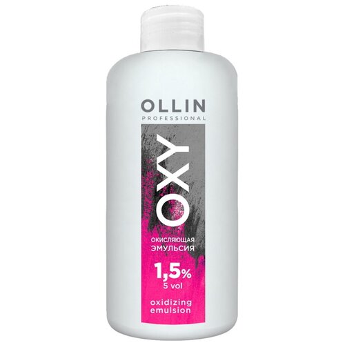 OLLIN Professional Окисляющая эмульсия Oxy 1.5 %, 150 мл, 1000 г окисляющая крем эмульсия для волос ollin professional 1 5% oxidizing emulsion cream 90 мл
