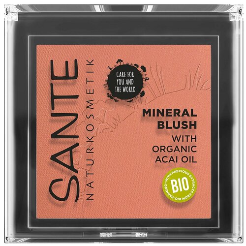 Sante Naturkosmetik Румяна Mineral, 02 Coral Bronze