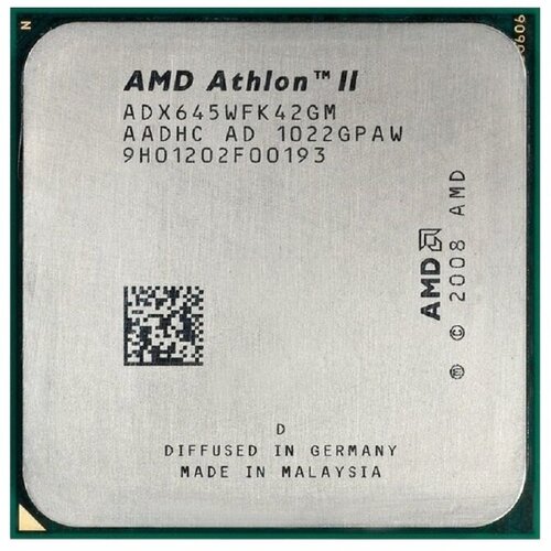 Процессор AMD Athlon II X4 645 AM3,  4 x 3100 МГц, OEM
