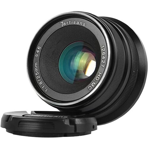 Объектив 7Artisans 25mm F18 X Mount Чёрный A103B 825000₽