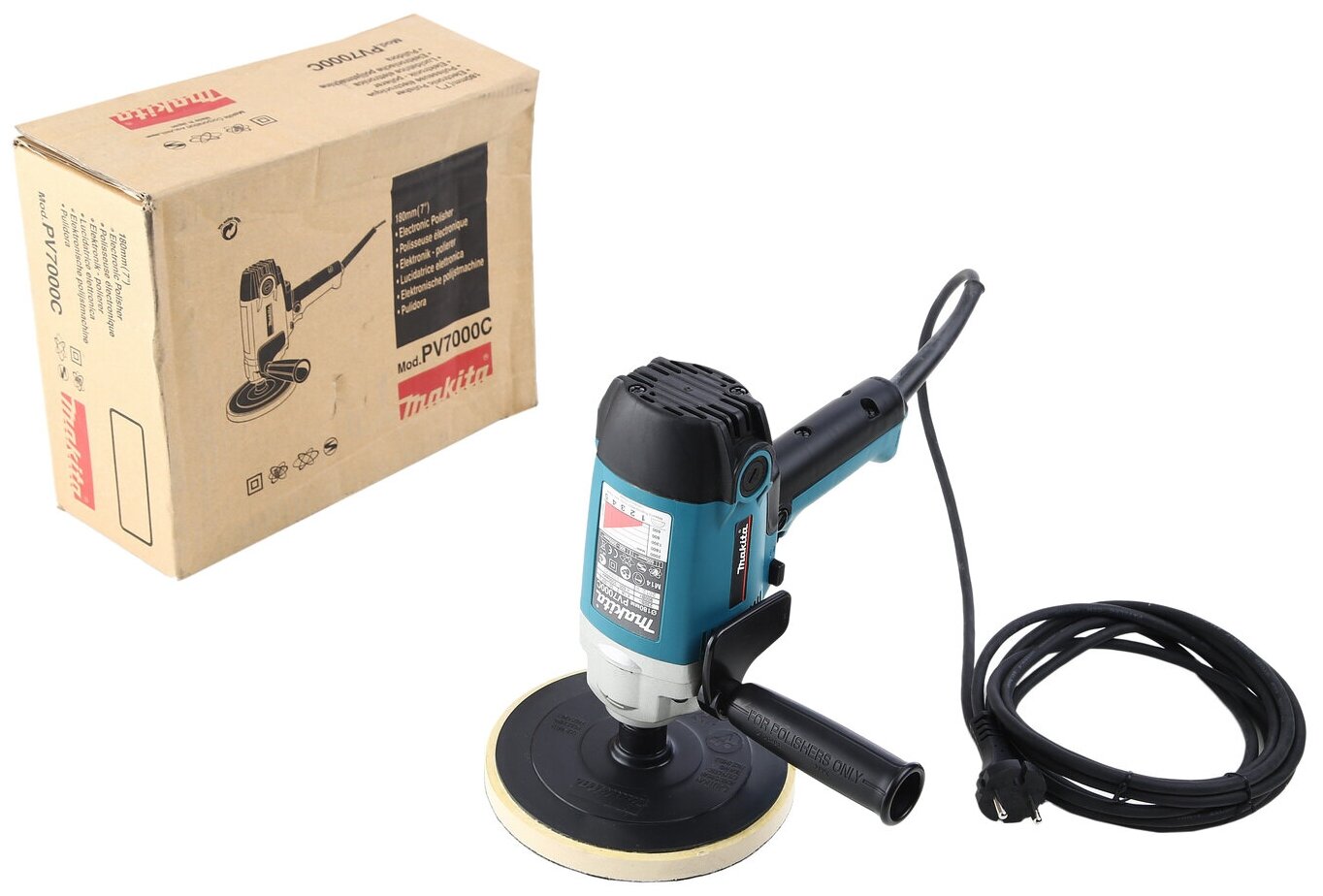 Полировальная машина Makita PV7000C, 900 Вт - фотография № 3