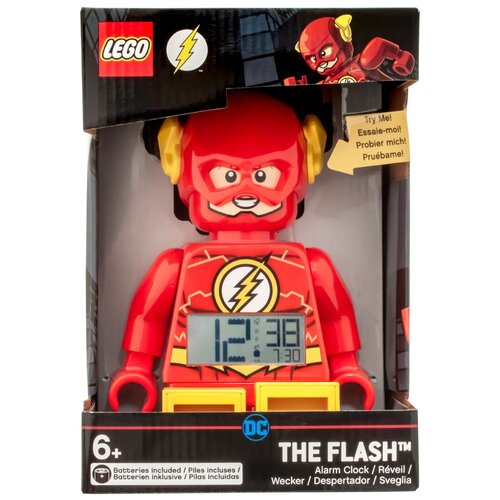 Будильник Lego DC Comics Super Heroes минифигура The Flash