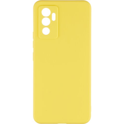 DF / Силиконовый чехол для телефона Vivo V23e смартфона Виво В23е DF vCase-08 (yellow) / желтый