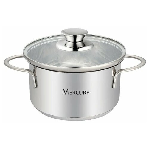 Кастрюля Mercury MC-6055, 1 л, диаметр 14 см