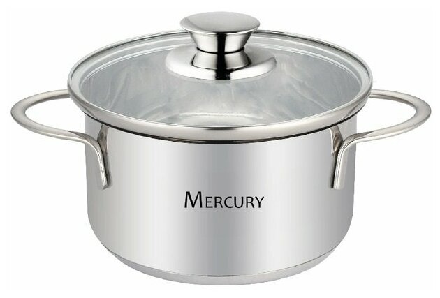 Кастрюля Mercury MC-6055 1 л диаметр 14 см