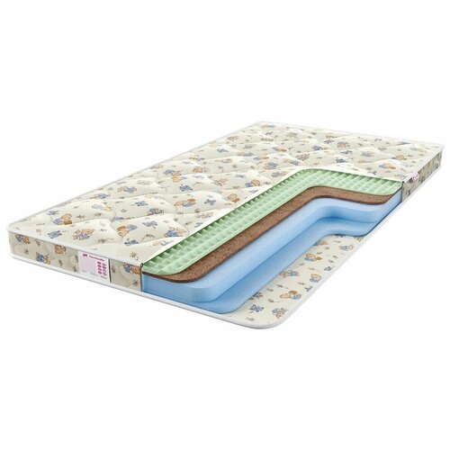фото Матрас детский sontelle juno slim, 90x190 см, бежевый