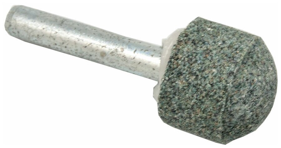 Шарошка абразивная ПРАКТИКА карбид кремния, закругленная 19х16 мм, хвост 6 мм, блистер