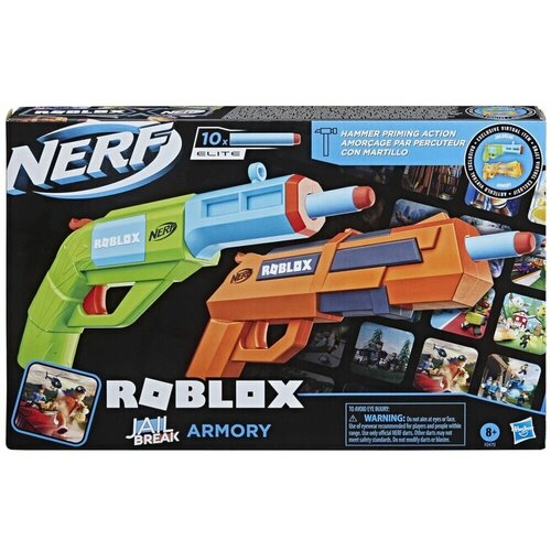 Бластер Hasbro Nerf Roblox Jailbreak Armory F2479EU4