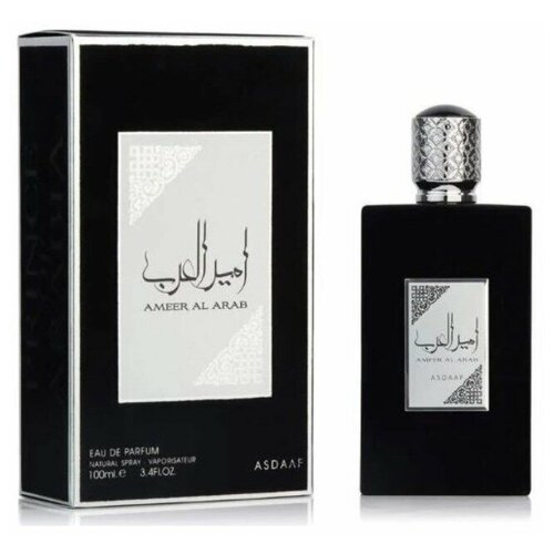 Парфюмерные духи унисекс Asdaaf Ameer Al Arab Black 100ml rasasi perfumes женский attar al oudh духи parfum 20мл